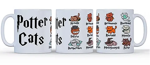 Caneca Potter Cats