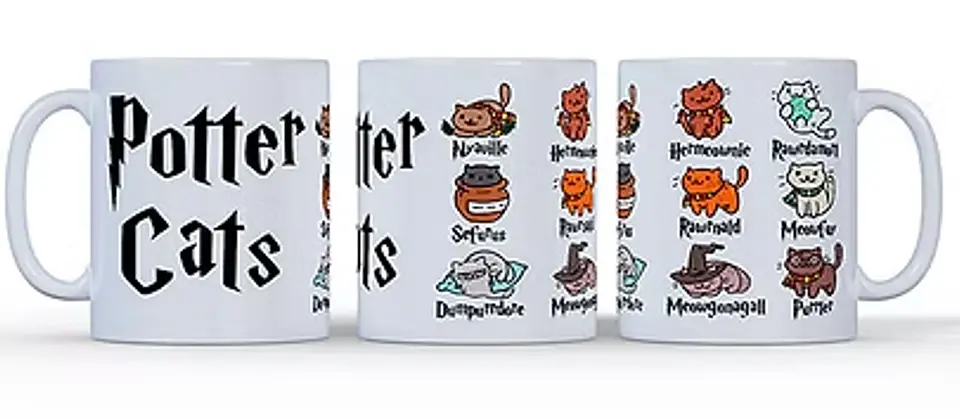 Caneca Potter Cats 1