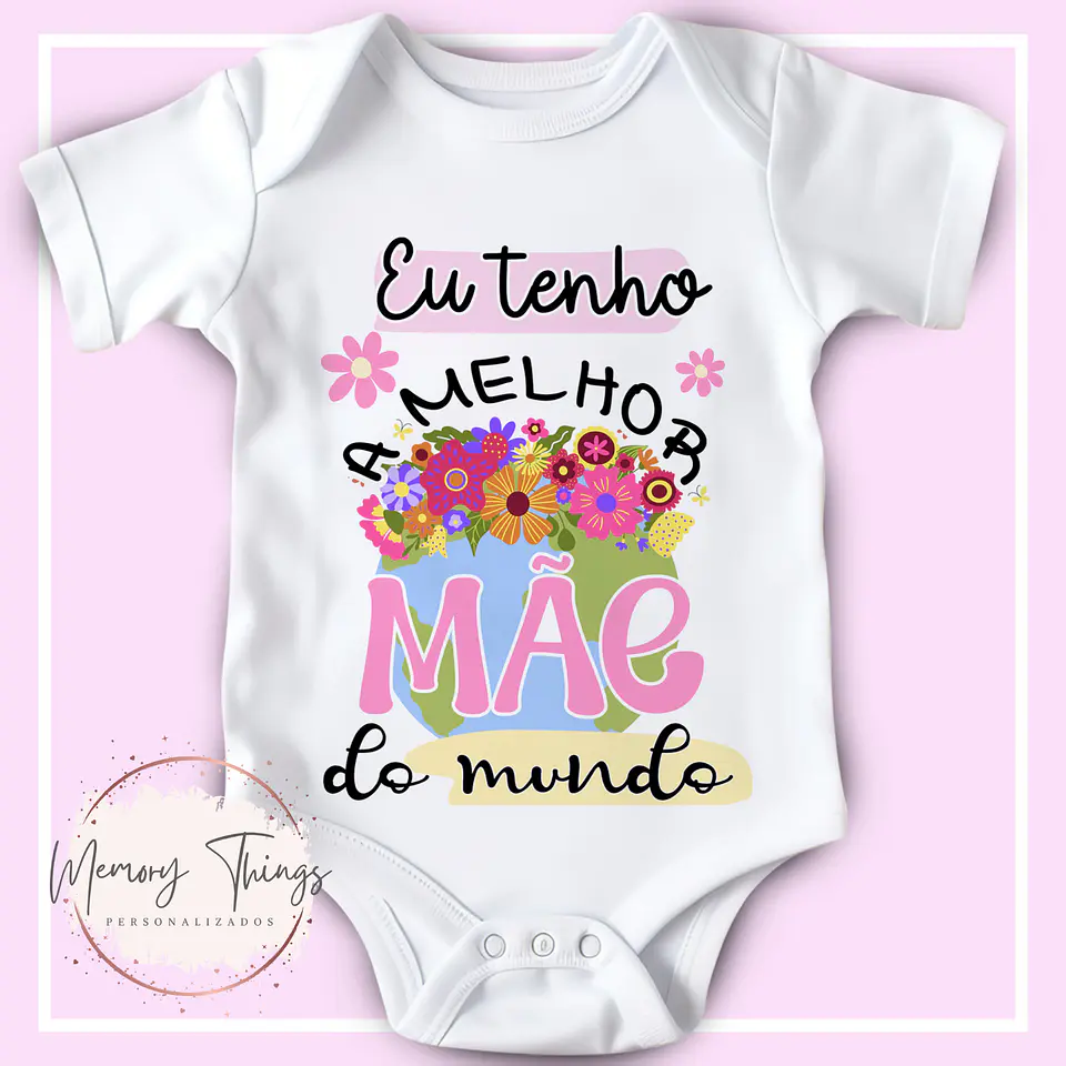 Bodys Babygrow Dia da Mãe 2