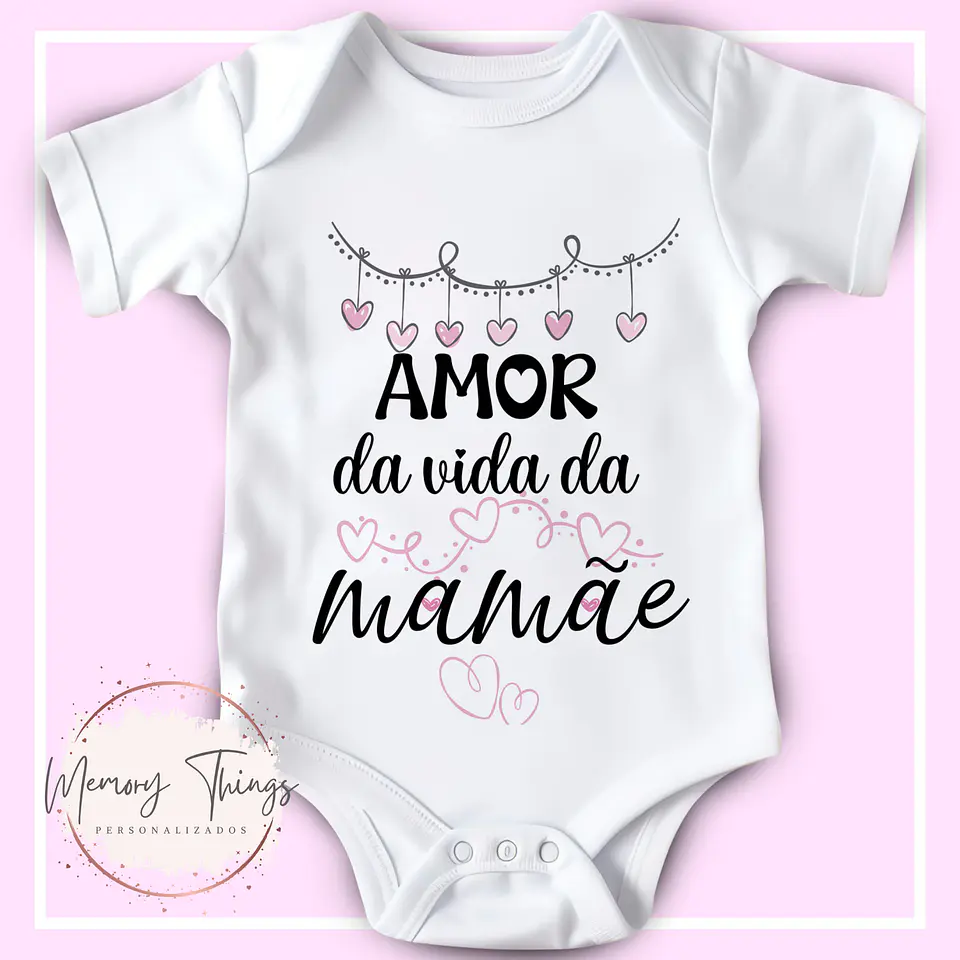 Bodys Babygrow Dia da Mãe 5