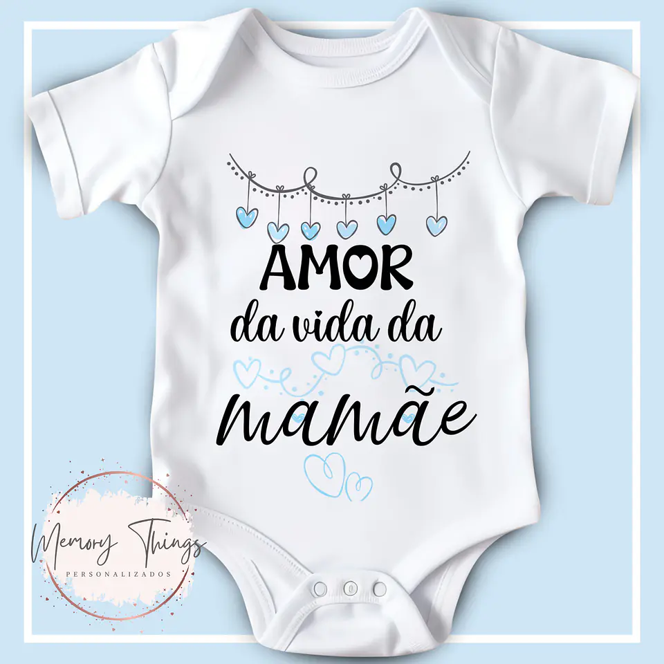 Bodys Babygrow Dia da Mãe 8