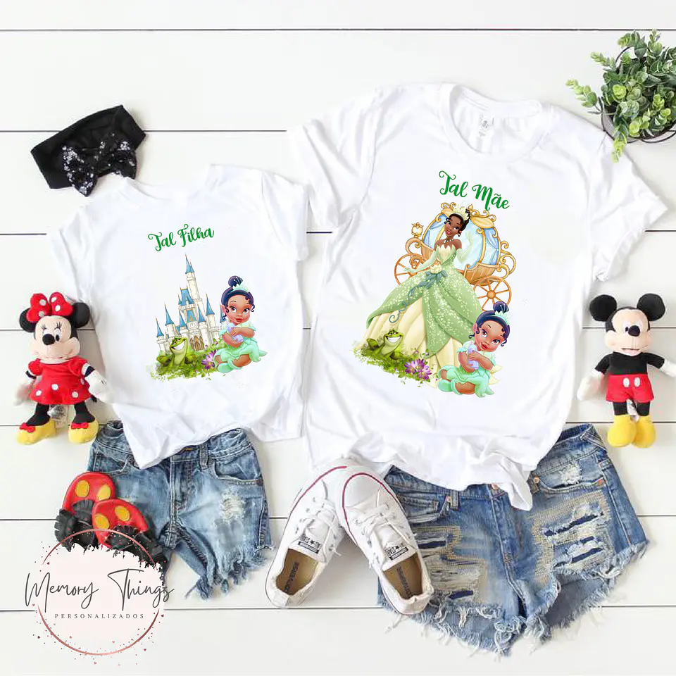 Conjunto T-shirt Tal Mãe e Tal Filha 8