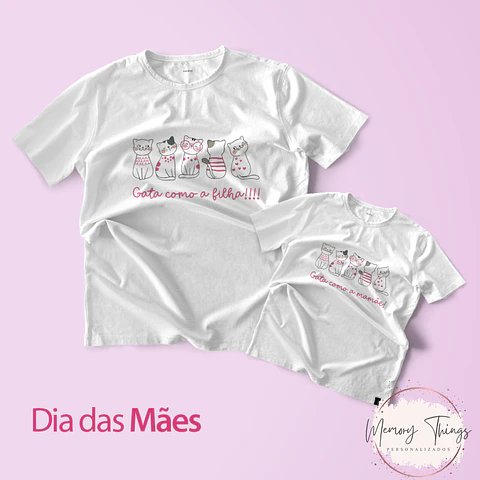 Coleção T-shirts Mães e Filhos Vol. 01