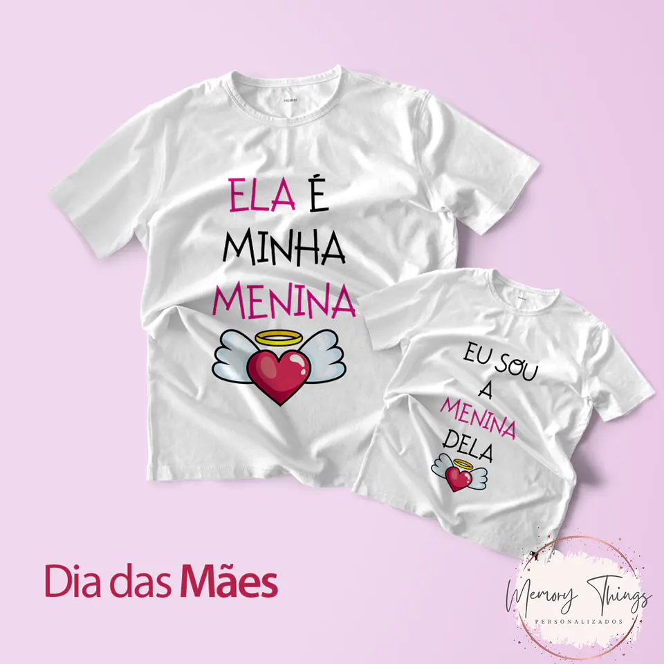 Coleção T-shirts Mães e Filhos Vol. 01 2