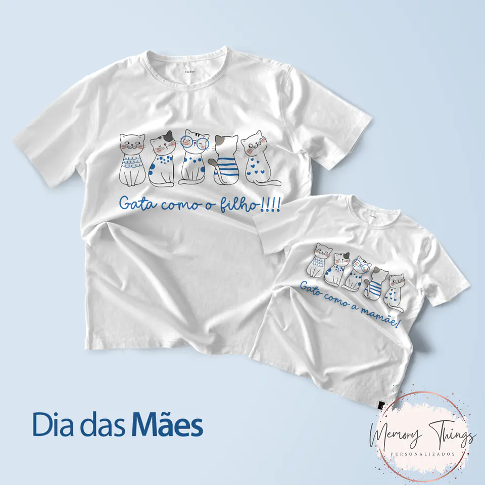 Coleção T-shirts Mães e Filhos Vol. 01 6