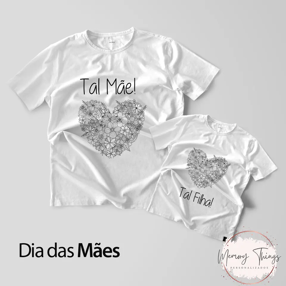 T-shirt Mãe e Filhos Col. 05 1