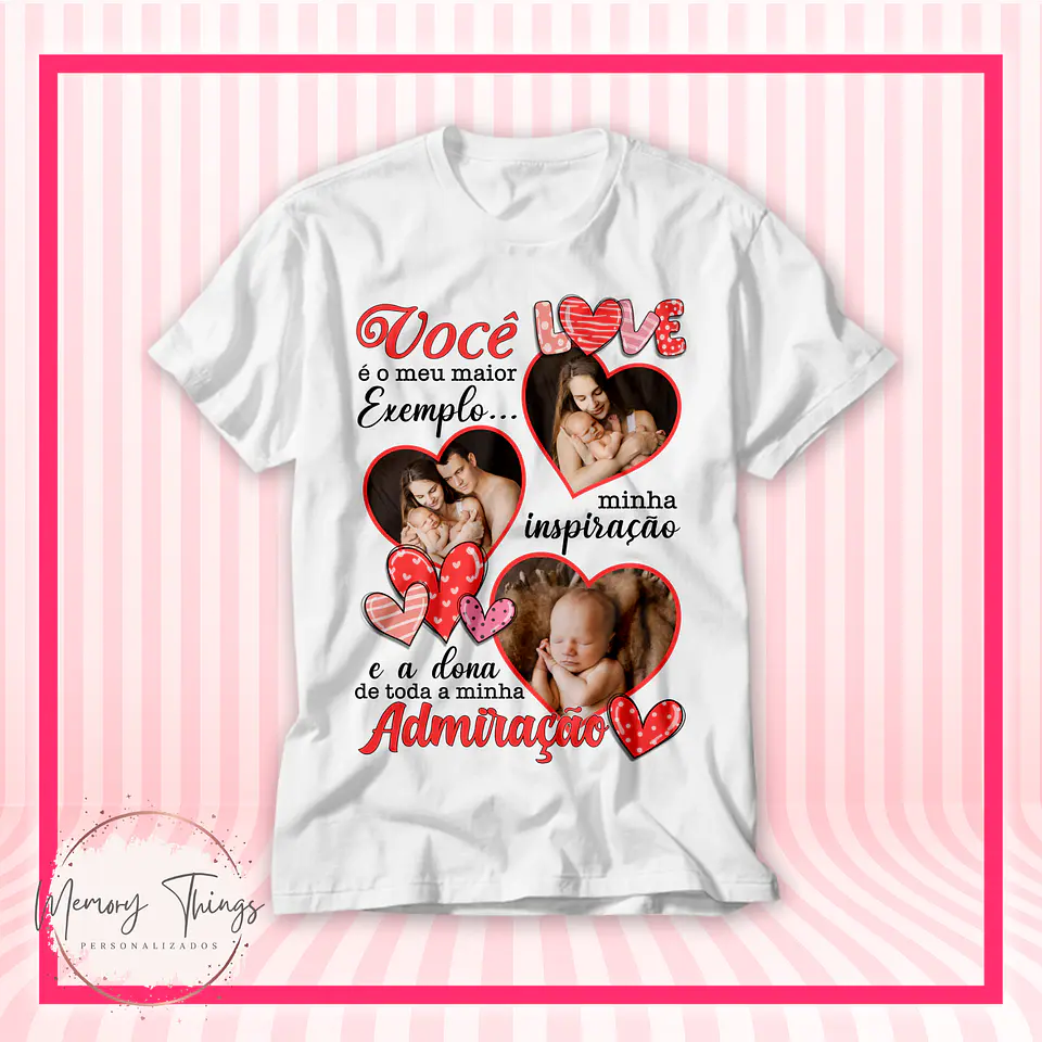 T-shirt Mãe amor incondicional 2