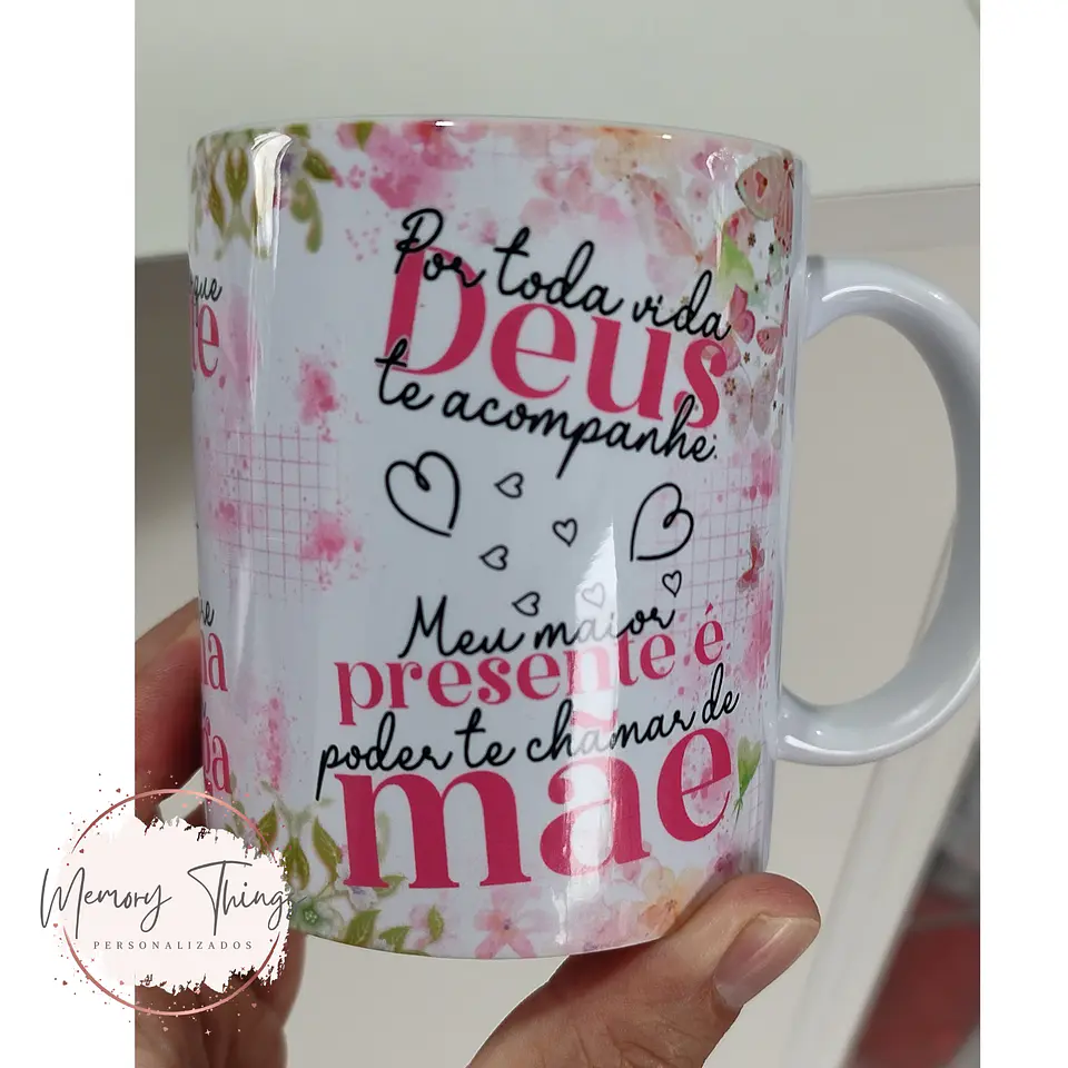 Caneca mãe Minha Rainha 3