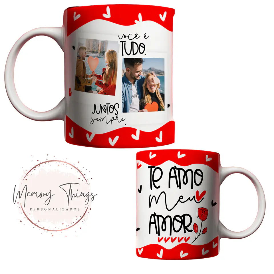 Coleção Canecas Para Sempre Meu Eterno Amor 2