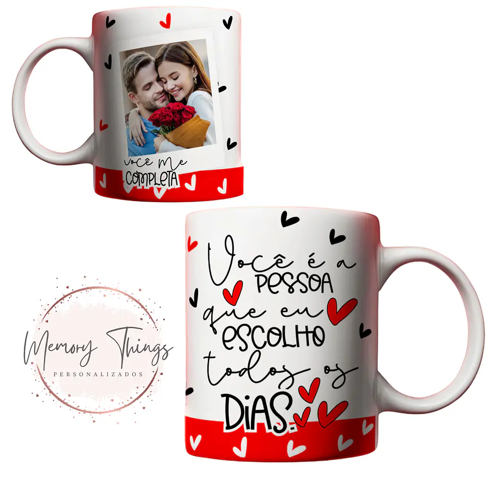 Coleção Canecas Para Sempre Meu Eterno Amor 5