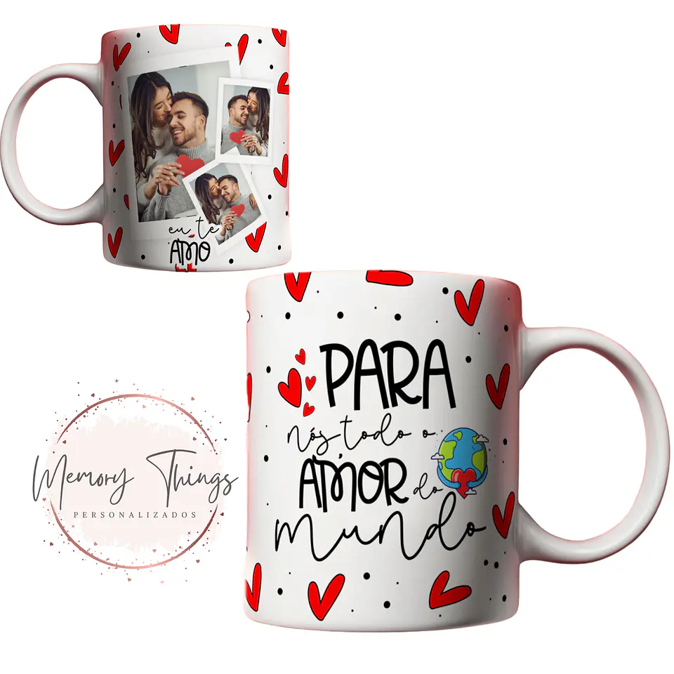 Coleção Canecas Para Sempre Meu Eterno Amor 9