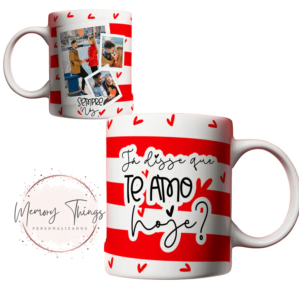 Coleção Canecas Para Sempre Meu Eterno Amor 11