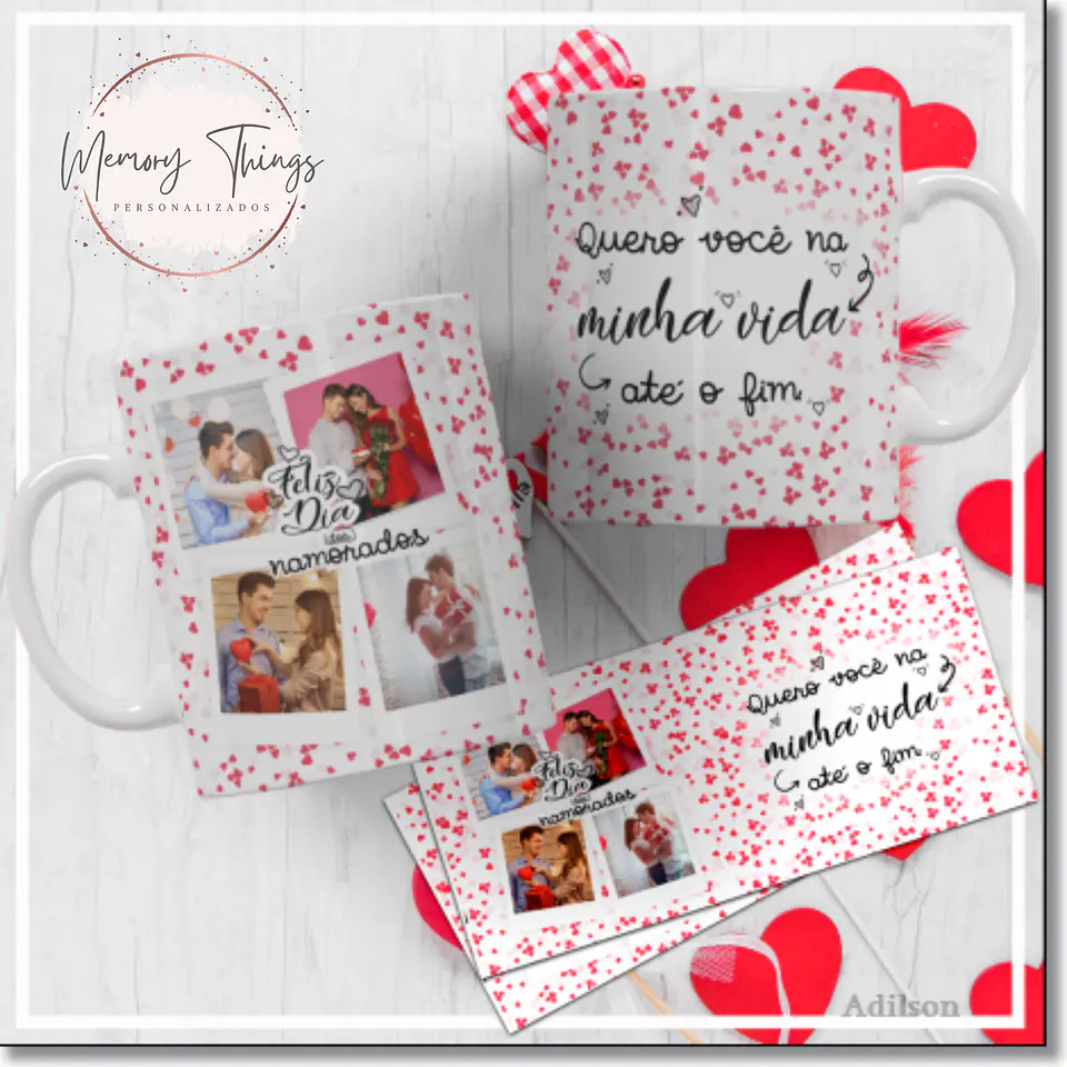 Coleção Caneca Dia dos Namorados Mais sincero amor 4