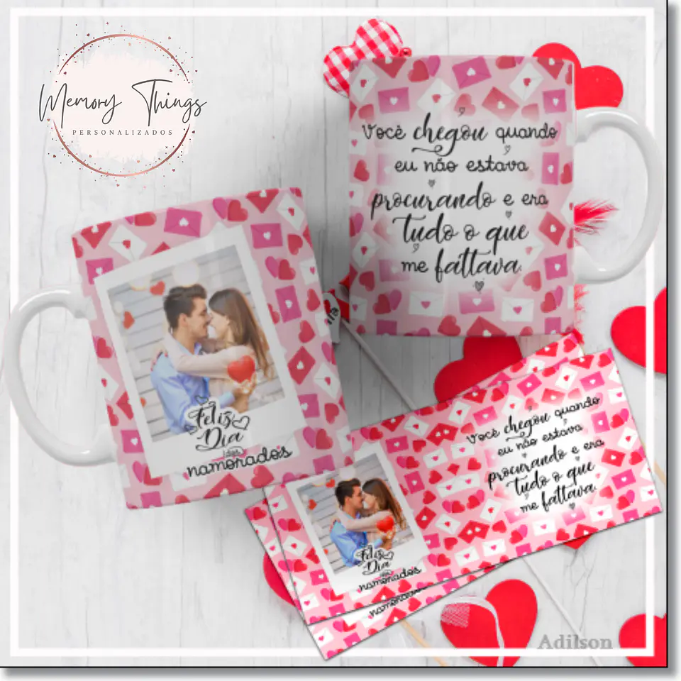 Coleção Caneca Dia dos Namorados Mais sincero amor 5
