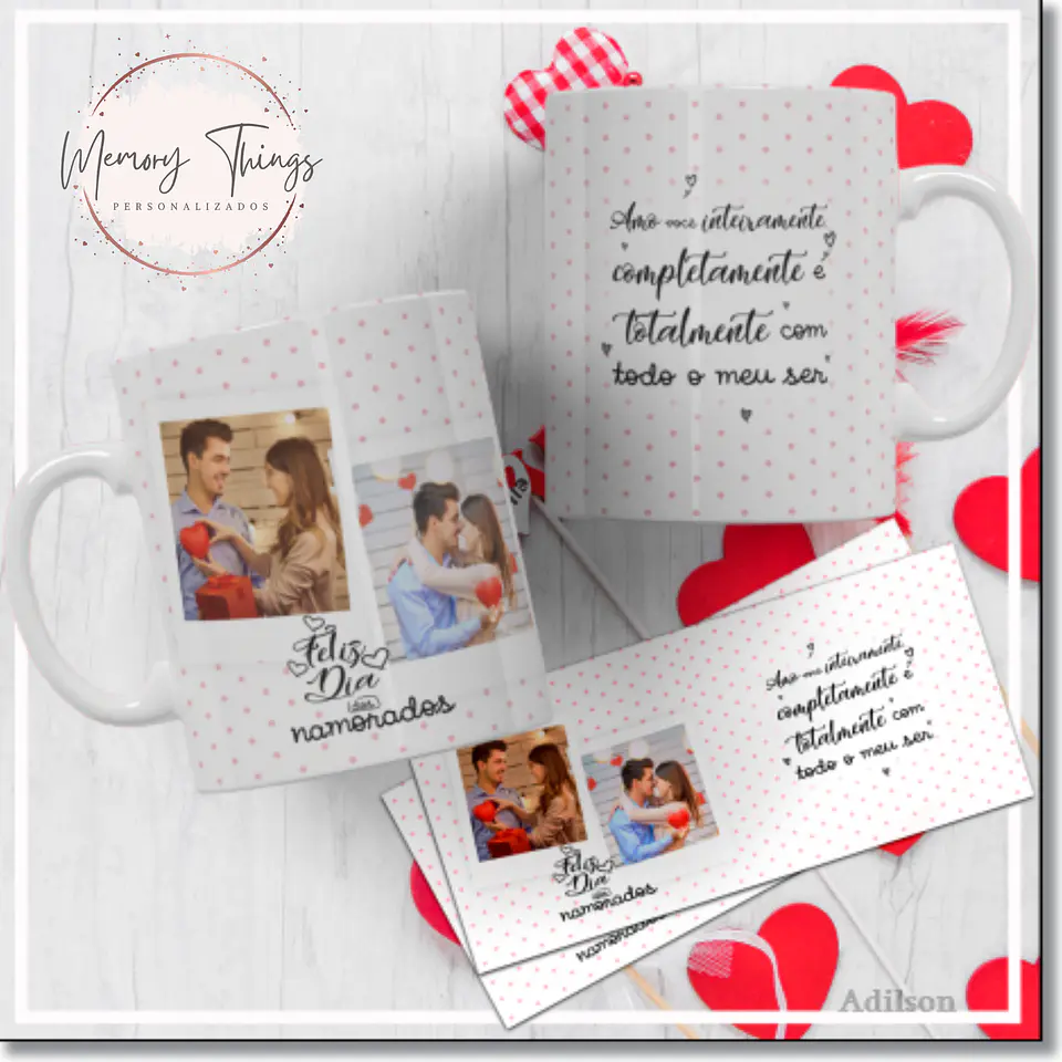 Coleção Caneca Dia dos Namorados Mais sincero amor 6