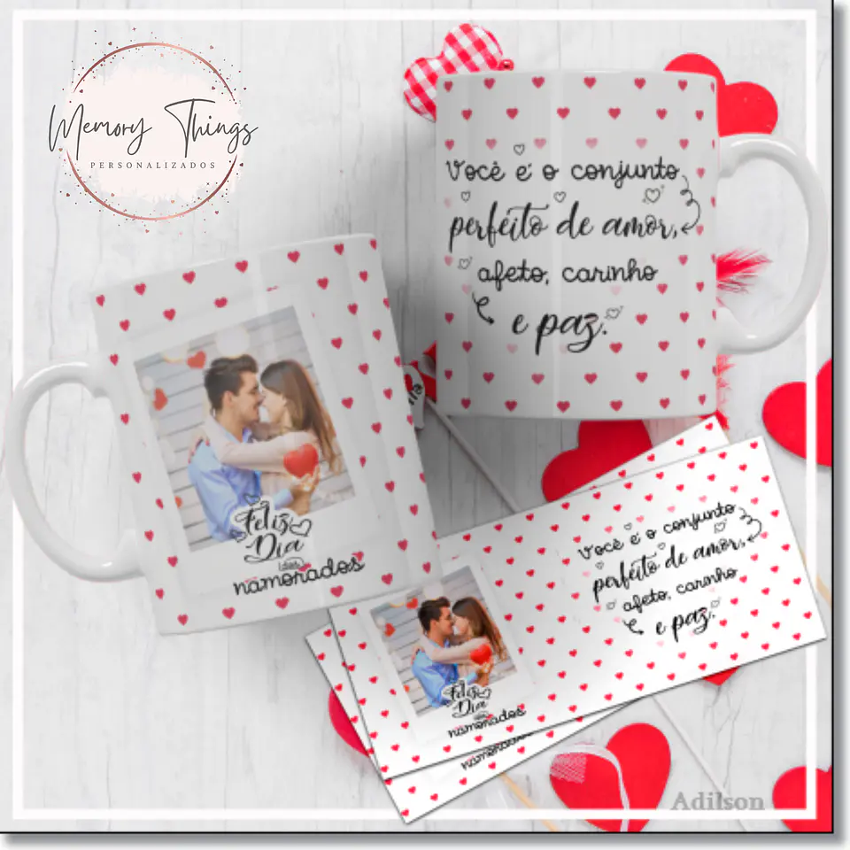Coleção Caneca Dia dos Namorados Mais sincero amor 7