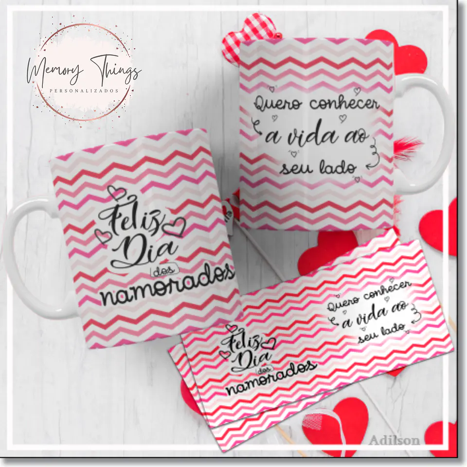 Coleção Caneca Dia dos Namorados Mais sincero amor 13