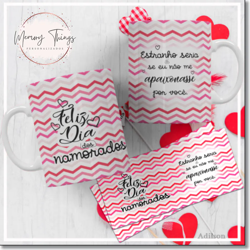 Coleção Caneca Dia dos Namorados Mais sincero amor 18