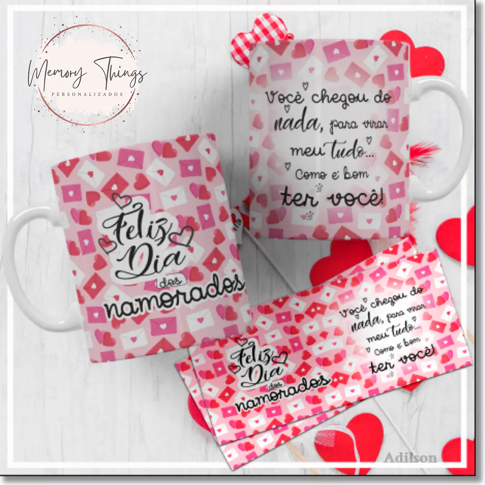 Coleção Caneca Dia dos Namorados Mais sincero amor 20