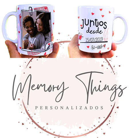 Coleção Canecas Juntos desde