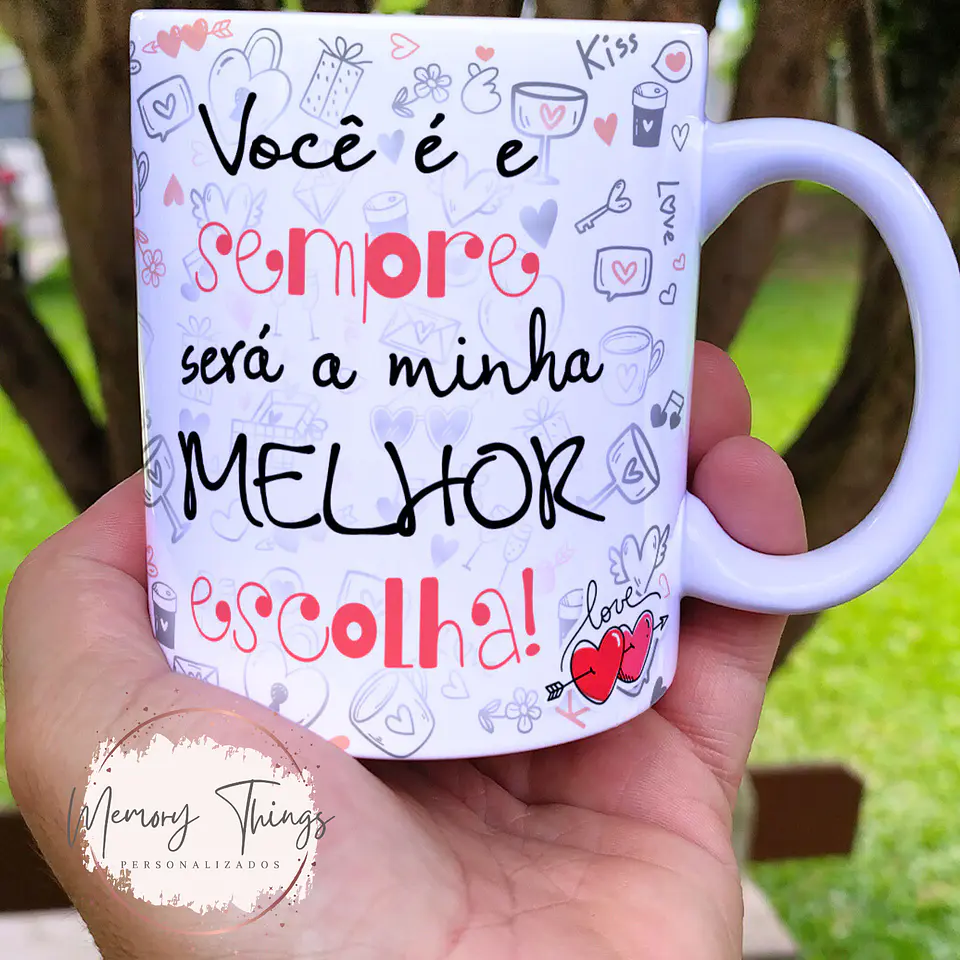 Coleção Canecas Juntos desde 18