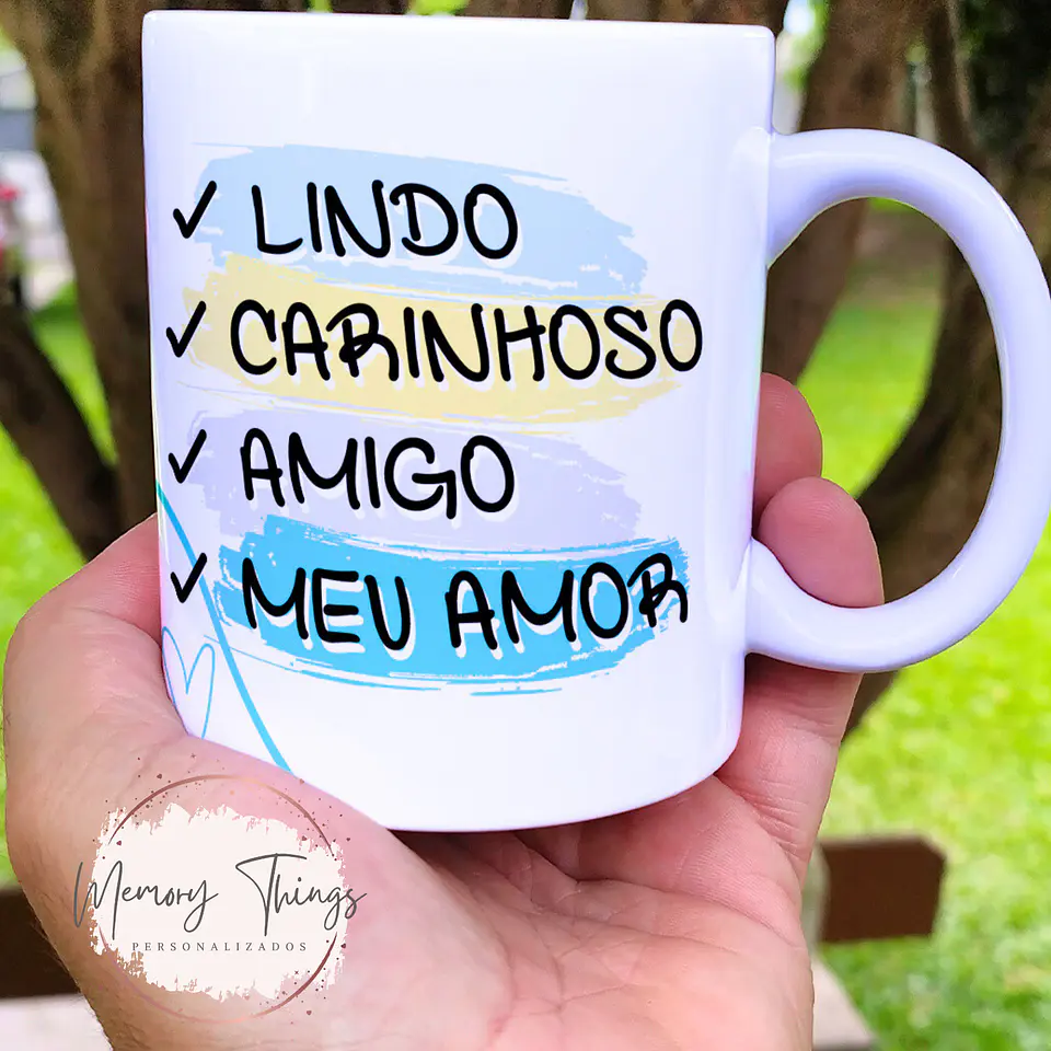 Coleção Canecas Juntos desde 20