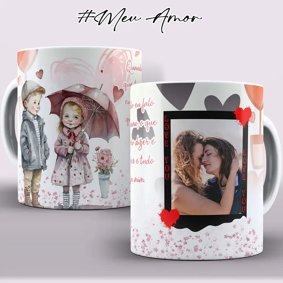 Coleção Canecas Namorados #MeuAmor 2