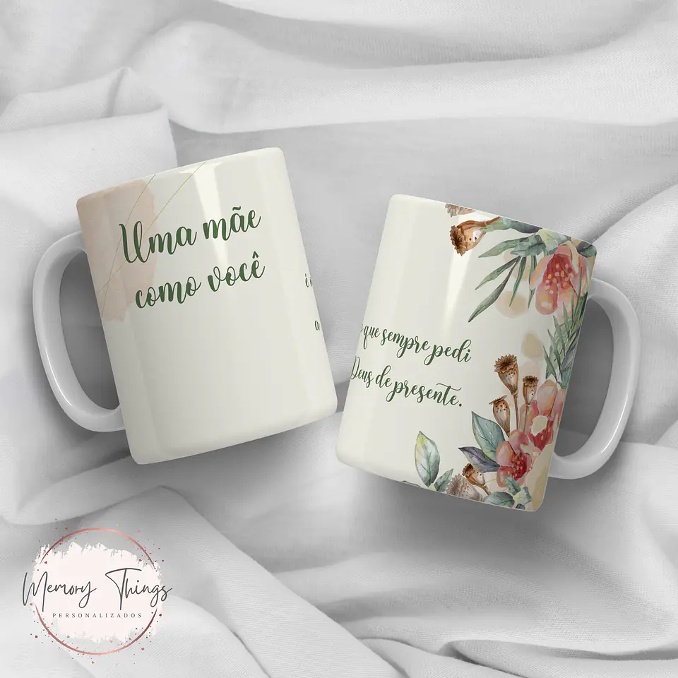 Canecas Mãe floral 1