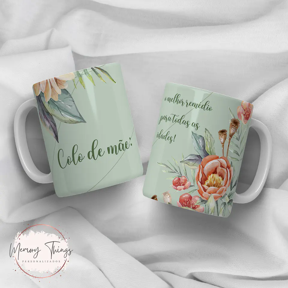 Canecas Mãe floral 6