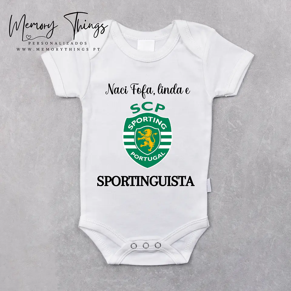 Body Sporting Nasci Fofa, Linda e Sportinguista  1