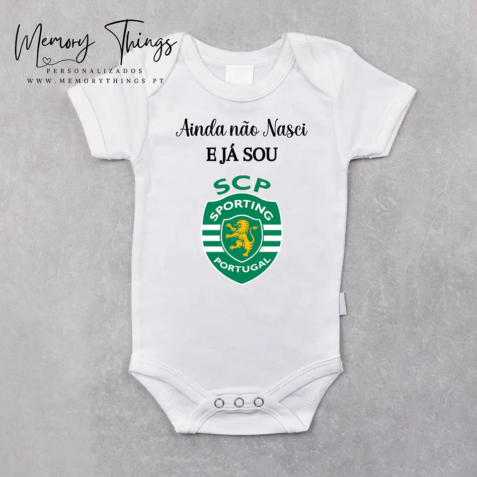 Body Sporting Ainda Não nasci e Já Sou Sporting 1