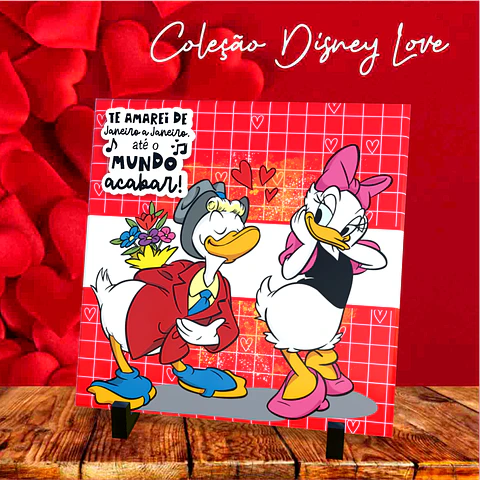 Coleção Azulejo Disney Love