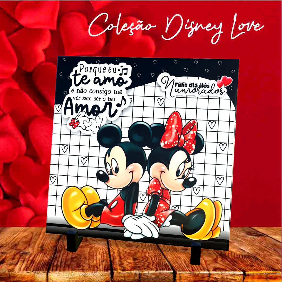 Coleção Azulejo Disney Love 3