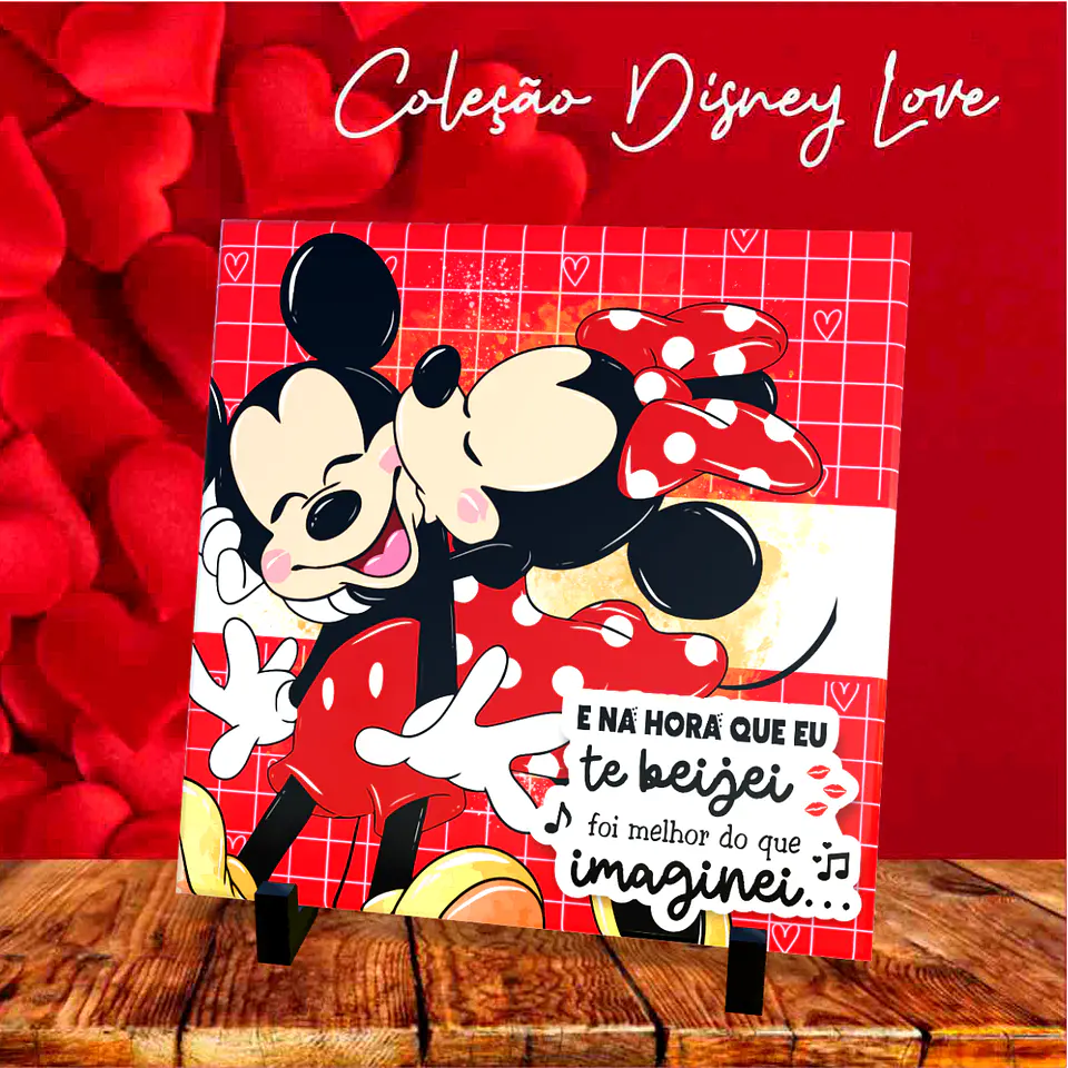 Coleção Azulejo Disney Love 4
