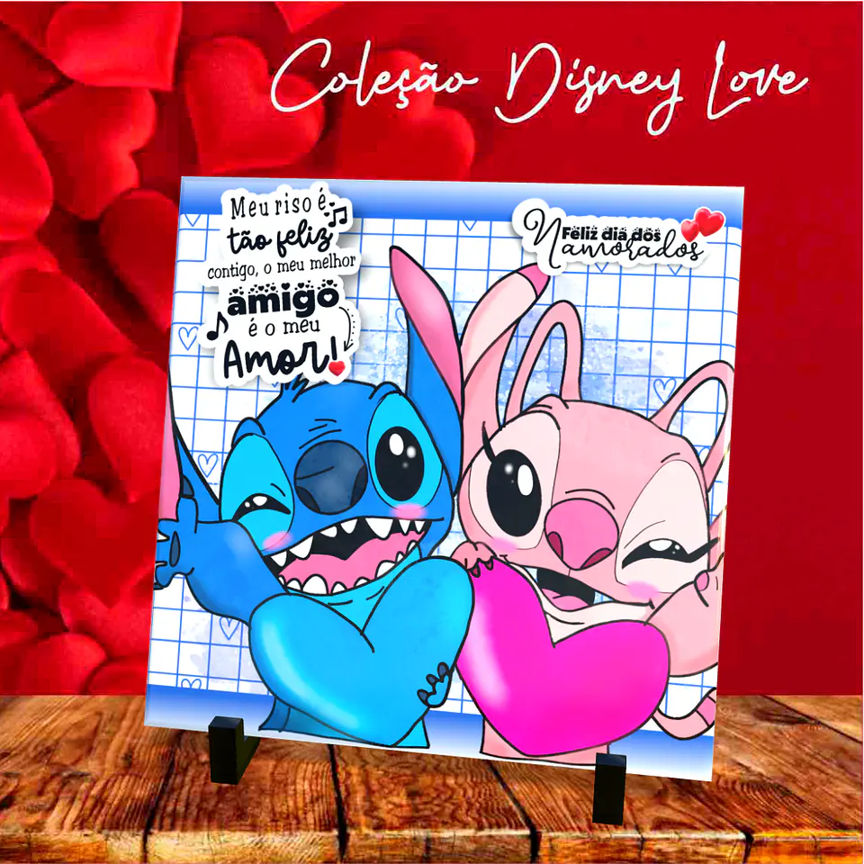 Coleção Azulejo Disney Love 14