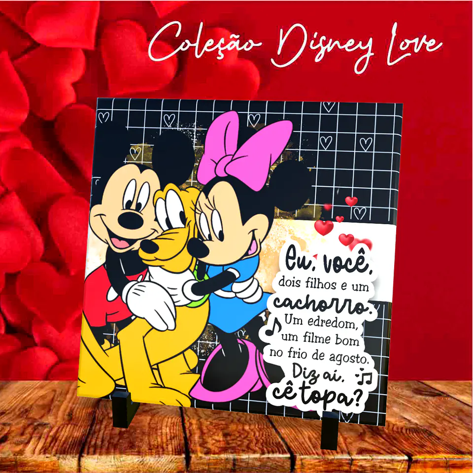 Coleção Azulejo Disney Love 23
