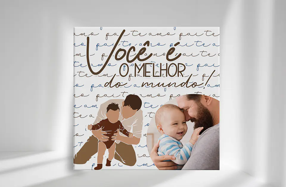Coleção Azulejos Pai em Castanho 9
