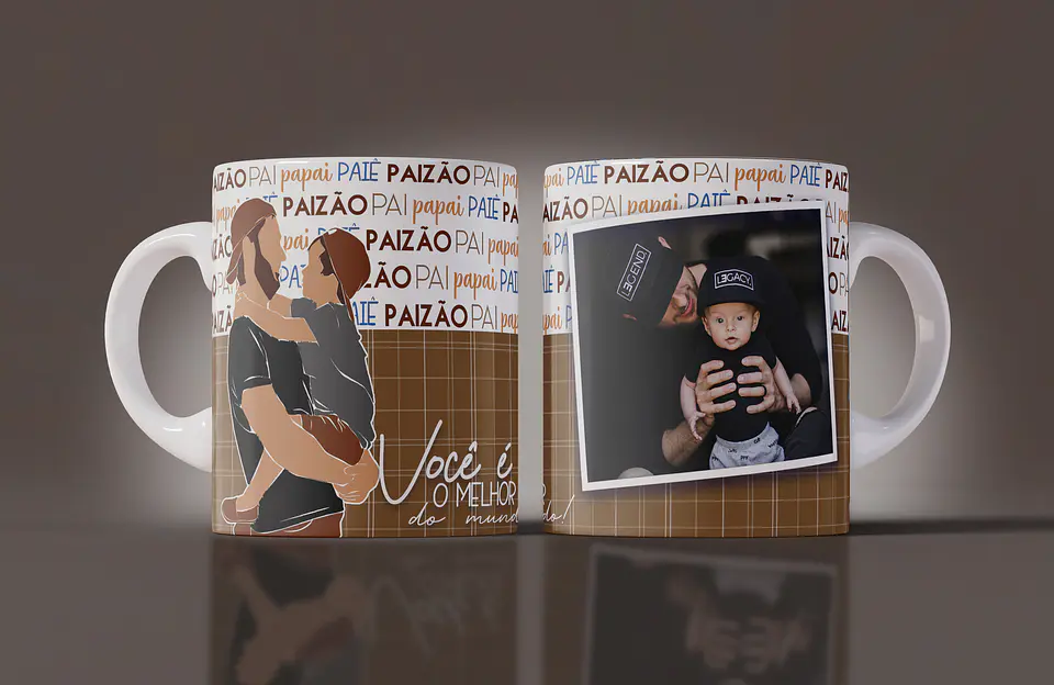 Caneca Pai Castanho 6