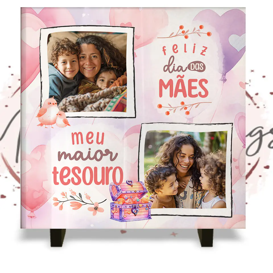 Azulejo Mãe Meu anjo na Terra 2