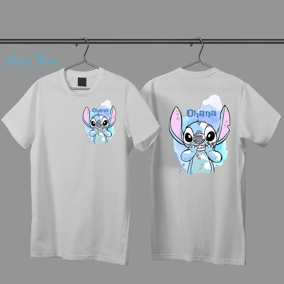 T-shirt Coleção Stitch  12