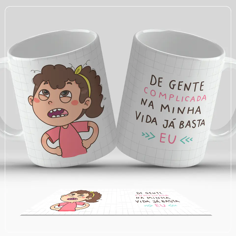 Coleção Canecas Frases Divertidas Ilustrado Vol. 02 3