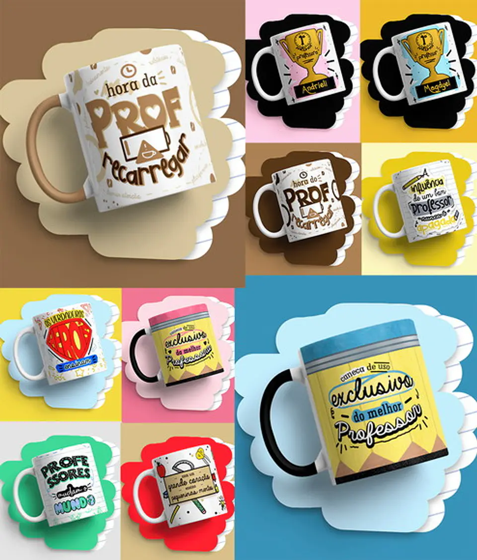 Coleção Caneca Professor Heroi 2