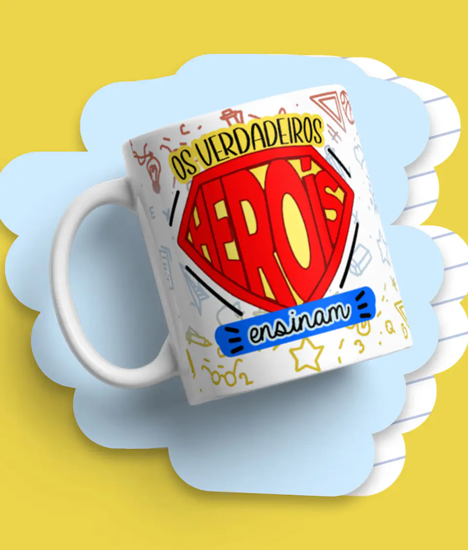 Coleção Caneca Professor Heroi 8