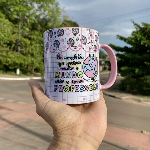 Coleção Caneca Professores Mundo