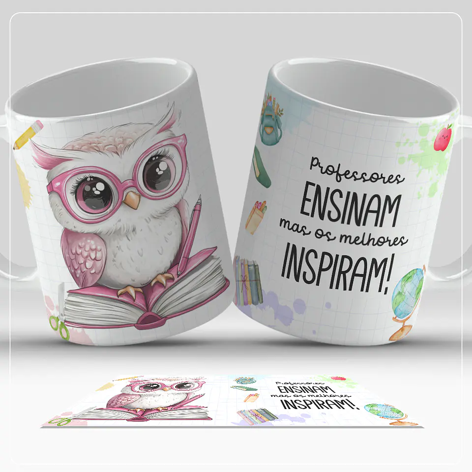 Coleção Caneca Proofessores Dedicação 2