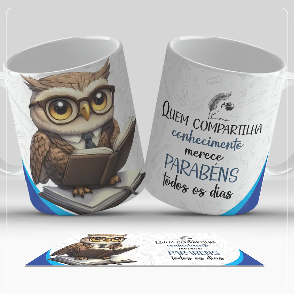 Coleção Caneca Proofessores Dedicação 4