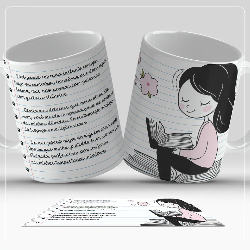 Coleção Caneca Proofessores Dedicação 7