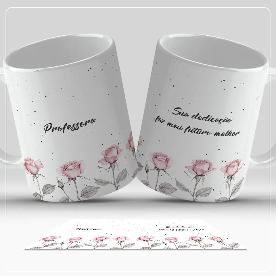 Coleção Caneca Proofessores Dedicação 8