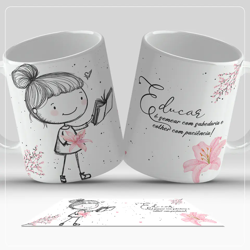 Coleção Caneca Proofessores Dedicação 10