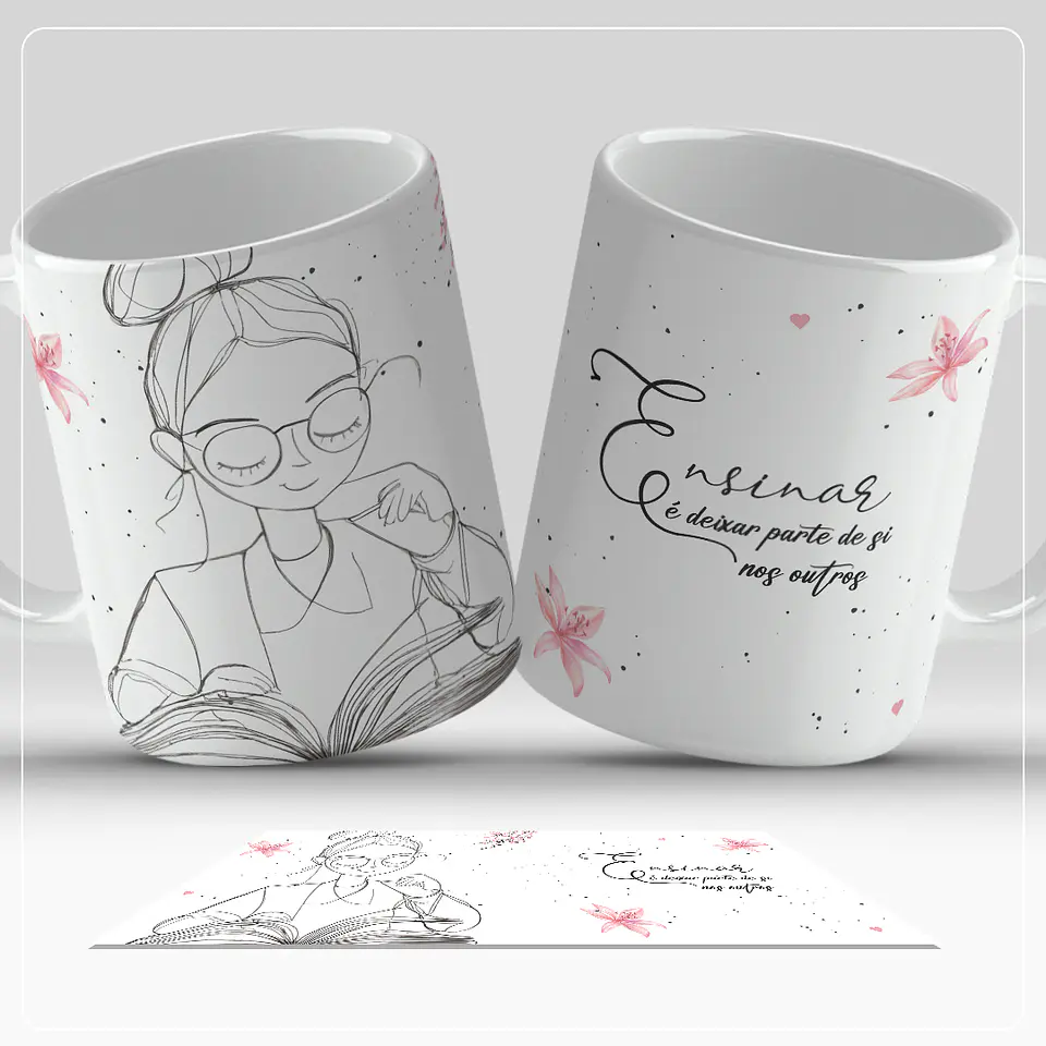 Coleção Caneca Proofessores Dedicação 11